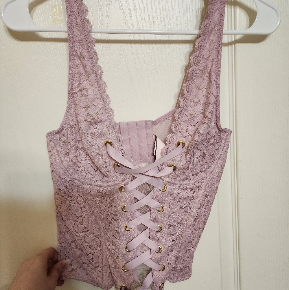 Victoria secret corset top     Item 1